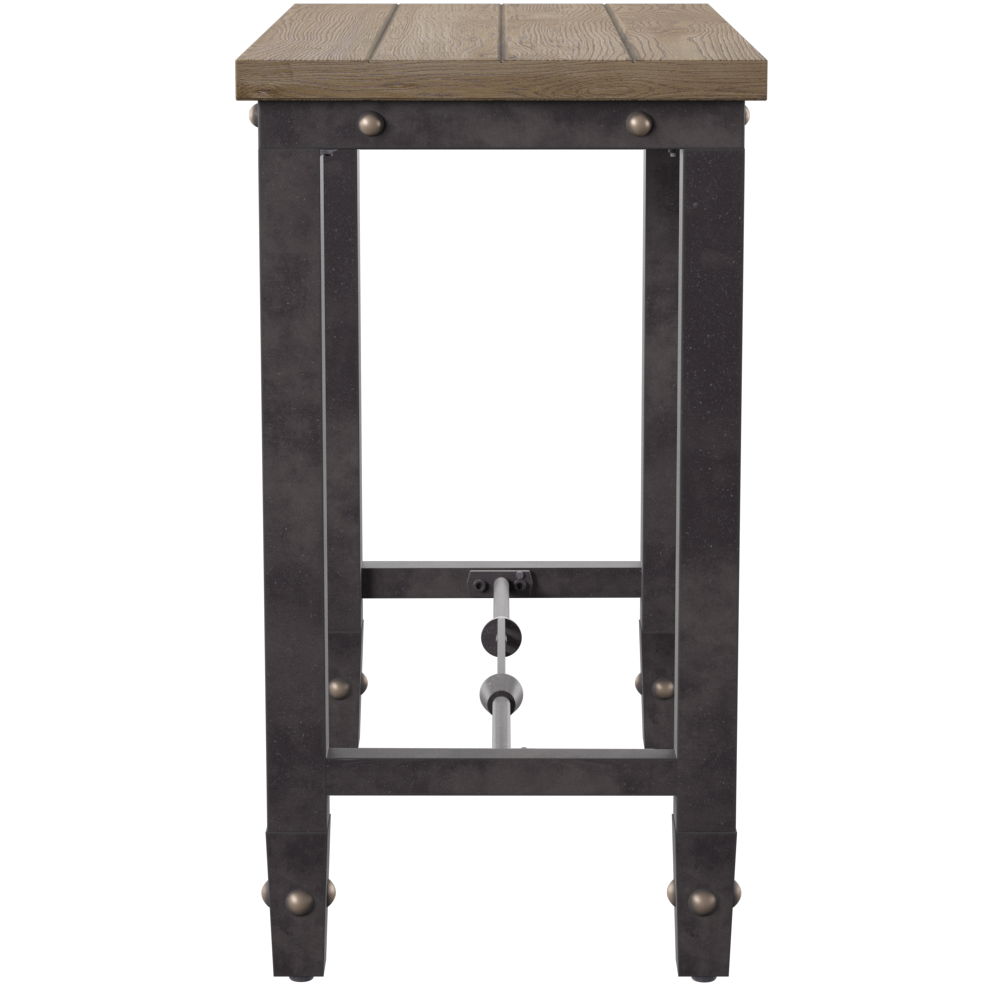 Jersey - Chairside End Table - Brown - Hornell Furniture Outlet