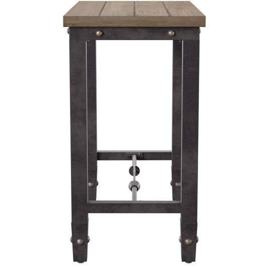 Jersey - Chairside End Table - Brown - Hornell Furniture Outlet