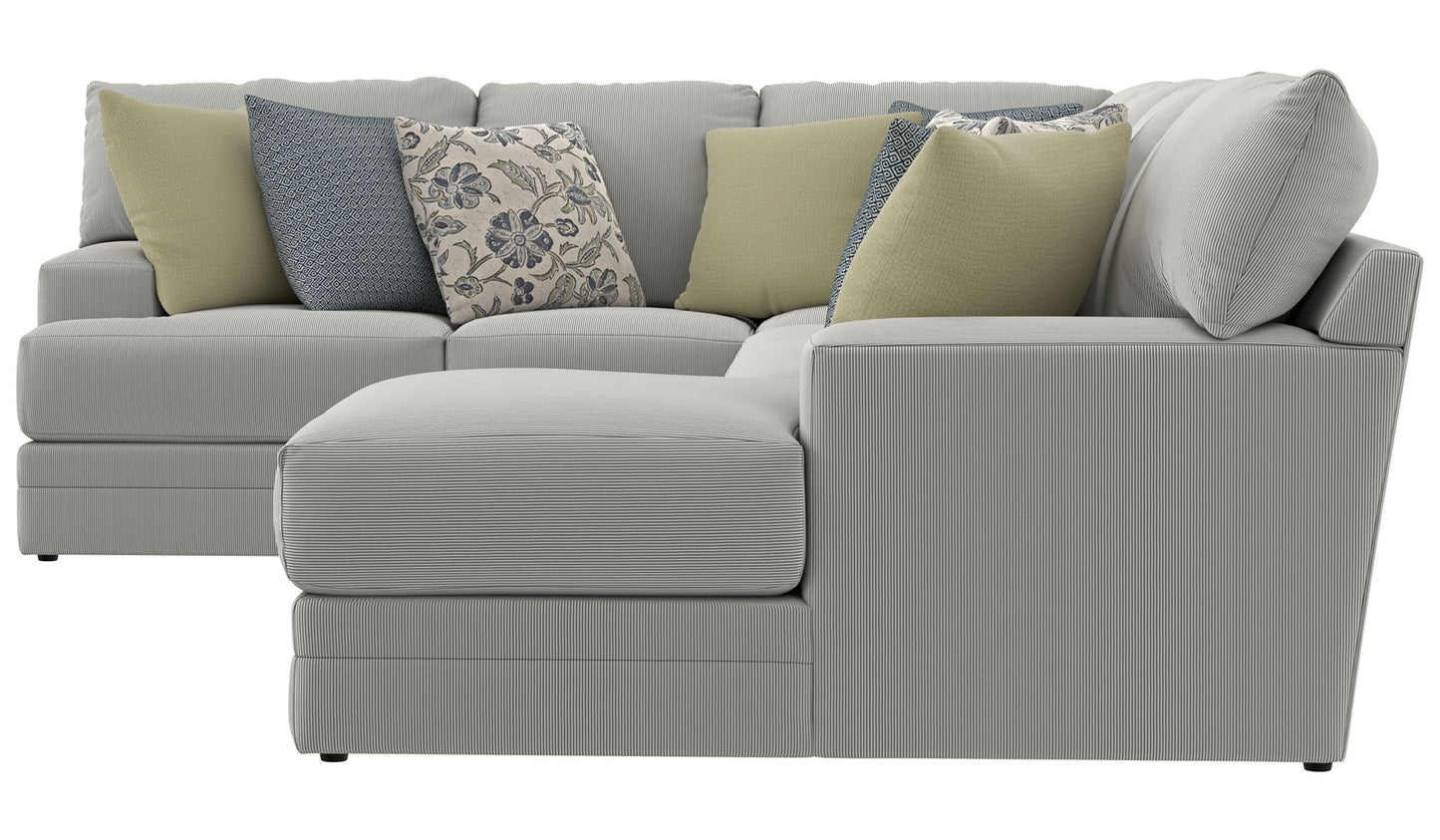 Stockbridge - Sectional With Comfort Coil Seating And 9 Accent Pillows Included - Hornell Furniture Outlet