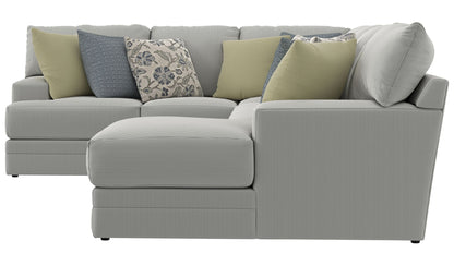 Stockbridge - Sectional With Comfort Coil Seating And 9 Accent Pillows Included - Hornell Furniture Outlet