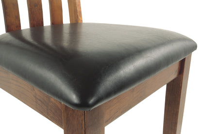 Ralene - Medium Brown - Dining UPH Side Chair (Set of 2) - Hornell Furniture Outlet
