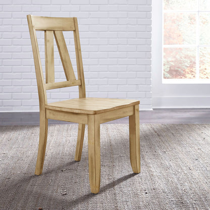 Lindsey Farm - Splat Back Side Chair (RTA) - Hornell Furniture Outlet