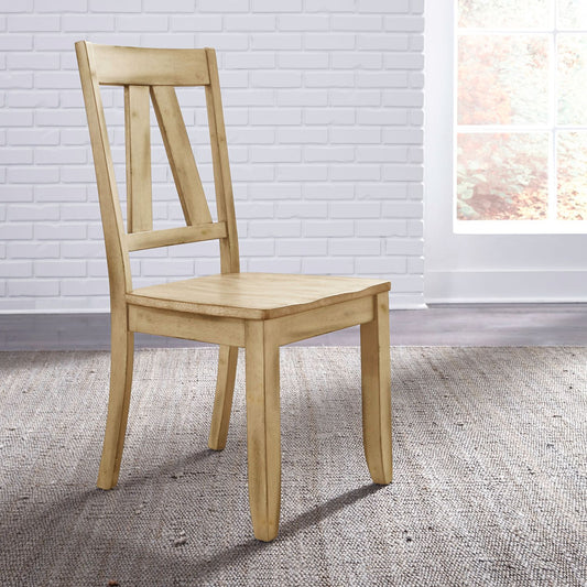 Lindsey Farm - Splat Back Side Chair (RTA) - Hornell Furniture Outlet