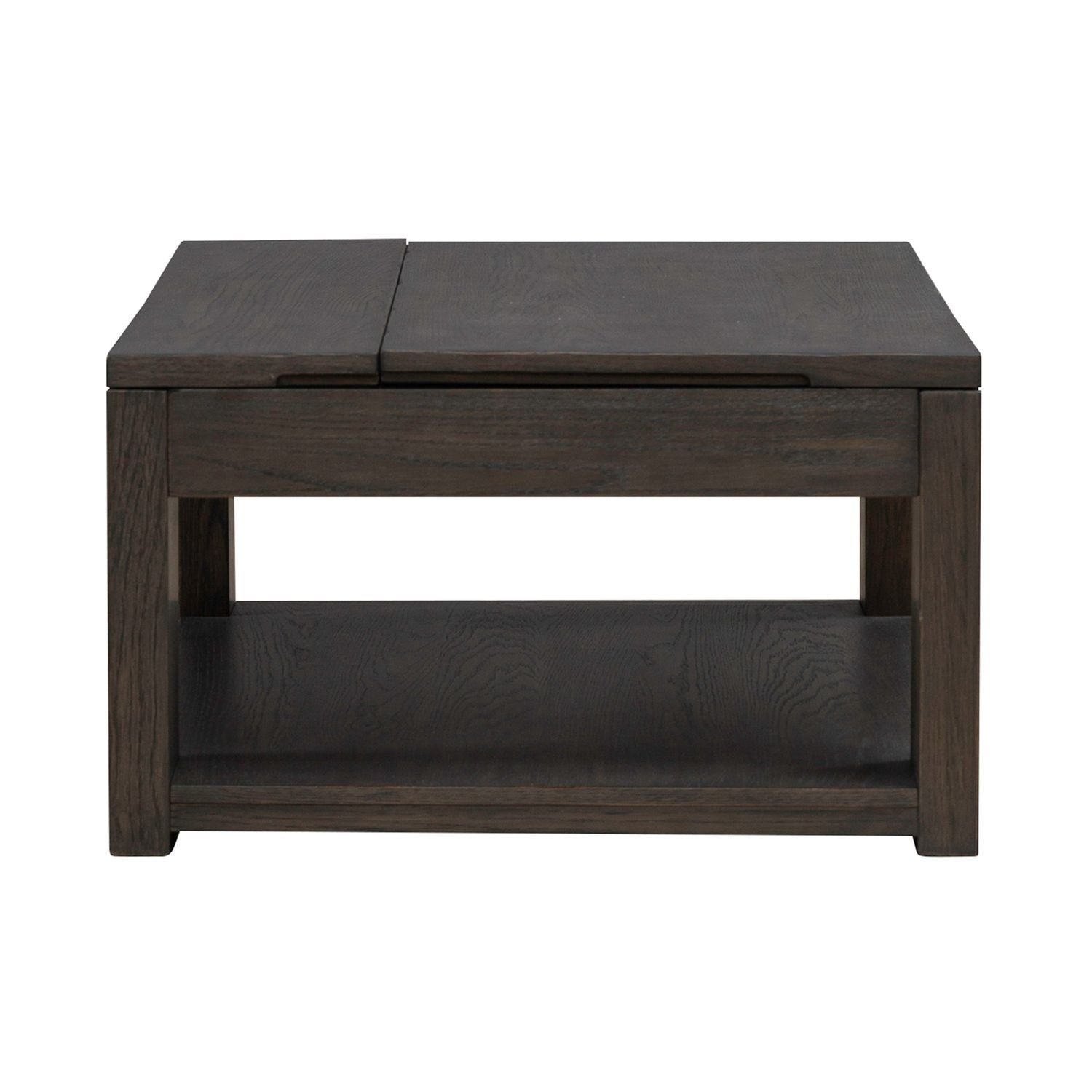Lennox Hill - Lift Top Cocktail Table - Dark Brown - Hornell Furniture Outlet