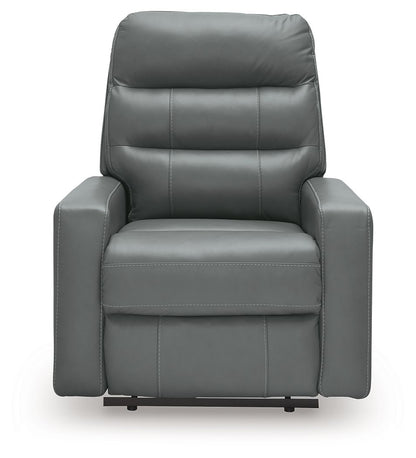 Pennacle Pier - Power Recliner With Adjustable Headrest - Hornell Furniture Outlet