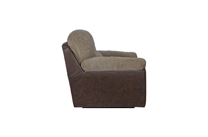McMahon - Gliding Loveseat - Bark - Hornell Furniture Outlet