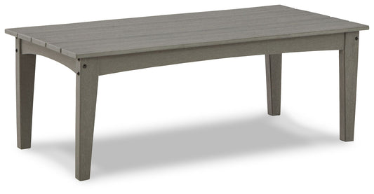 Visola - Rectangular Cocktail Table - Gray - Hornell Furniture Outlet