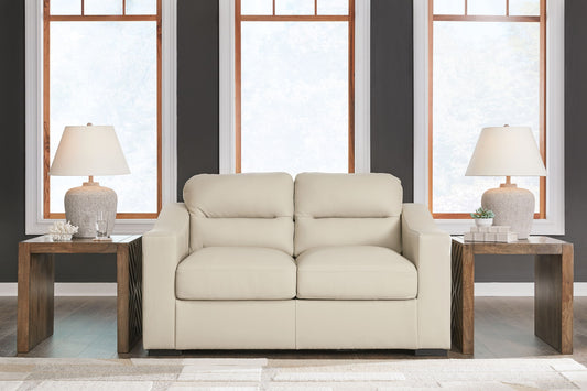Treasure Trove - Almond - Loveseat - Hornell Furniture Outlet