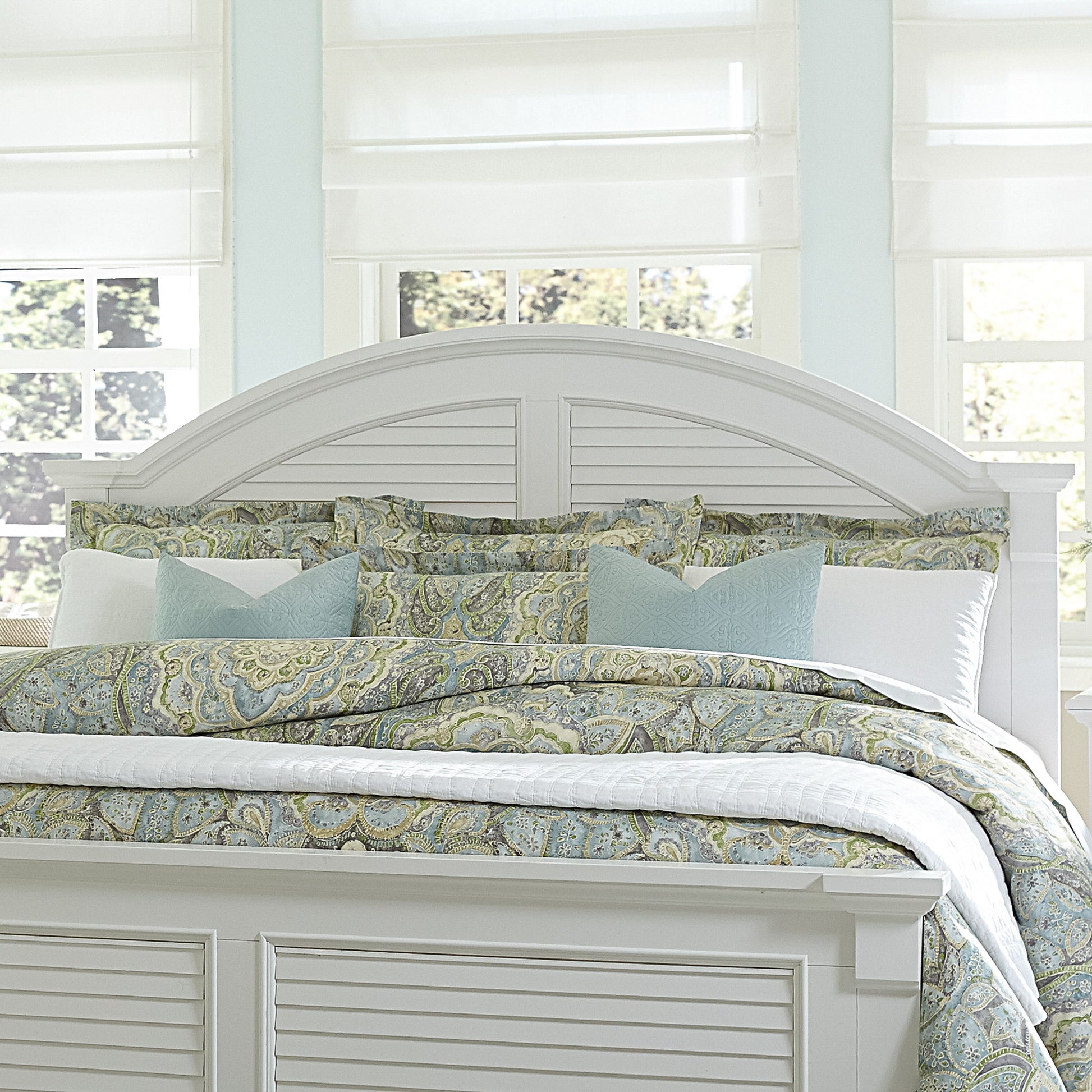 Summer House I - Panel Headboard - Hornell Furniture Outlet