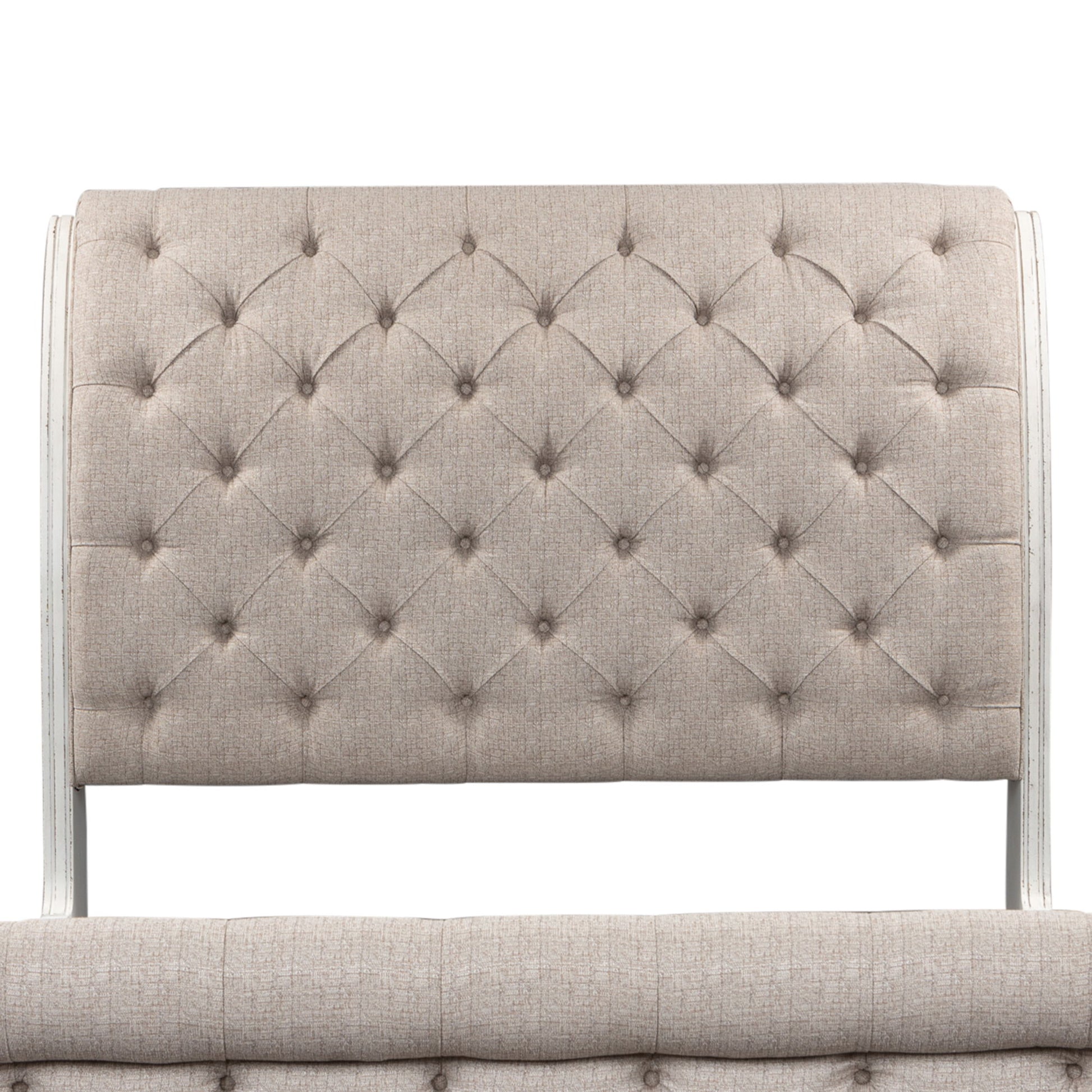 Magnolia Manor - Uph Sleigh Headboard - Hornell Furniture Outlet