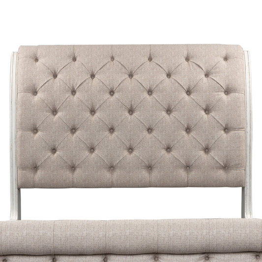 Magnolia Manor - Uph Sleigh Headboard - Hornell Furniture Outlet