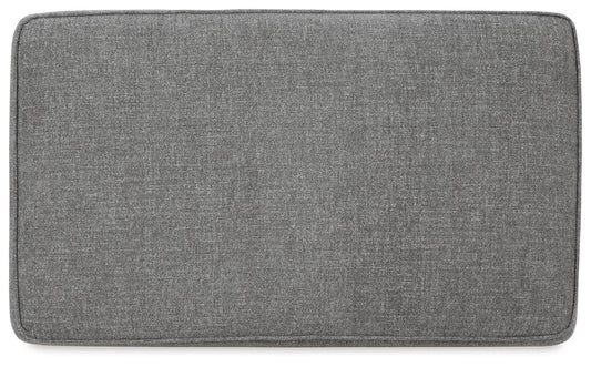 Mathonia - Smoke - Ottoman - Hornell Furniture Outlet