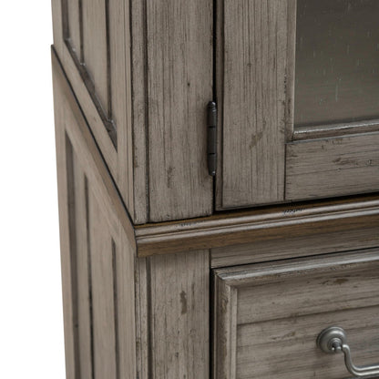 River Place - Curio Cabinet - Hornell Furniture Outlet
