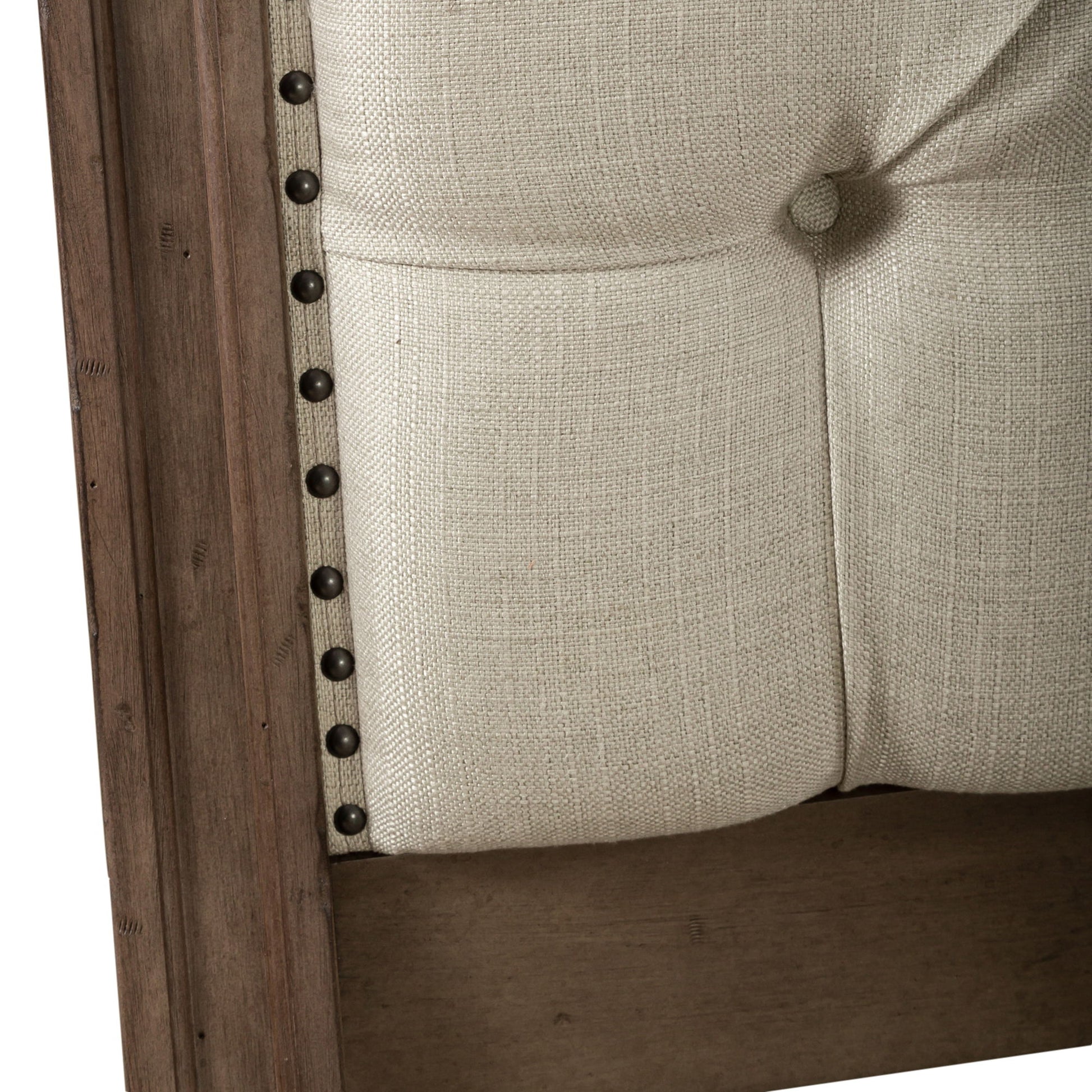 Americana Farmhouse - Upholstered Sleigh Headboard - Hornell Furniture Outlet