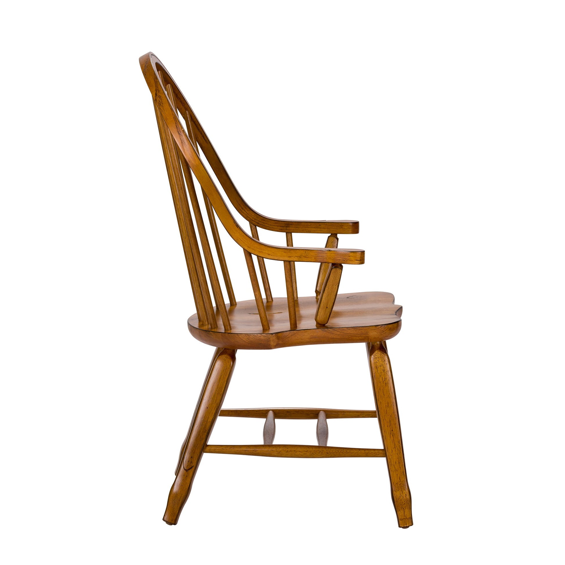 Treasures - Bow Back Arm Chair - Hornell Furniture Outlet