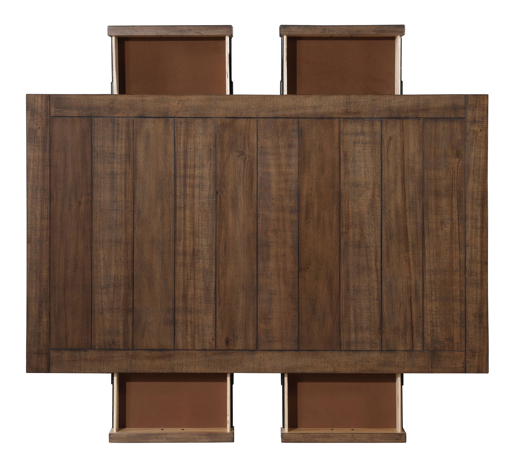 Joanna - 4 Drawer Dining Table - Brown - Hornell Furniture Outlet