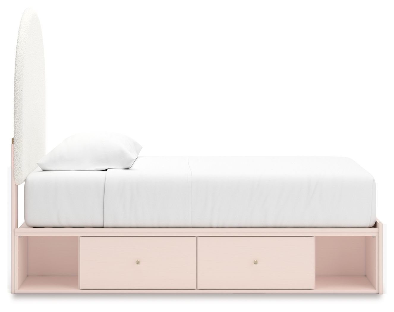Wistenpine - Upholstered Panel Bed With Storage - Hornell Furniture Outlet