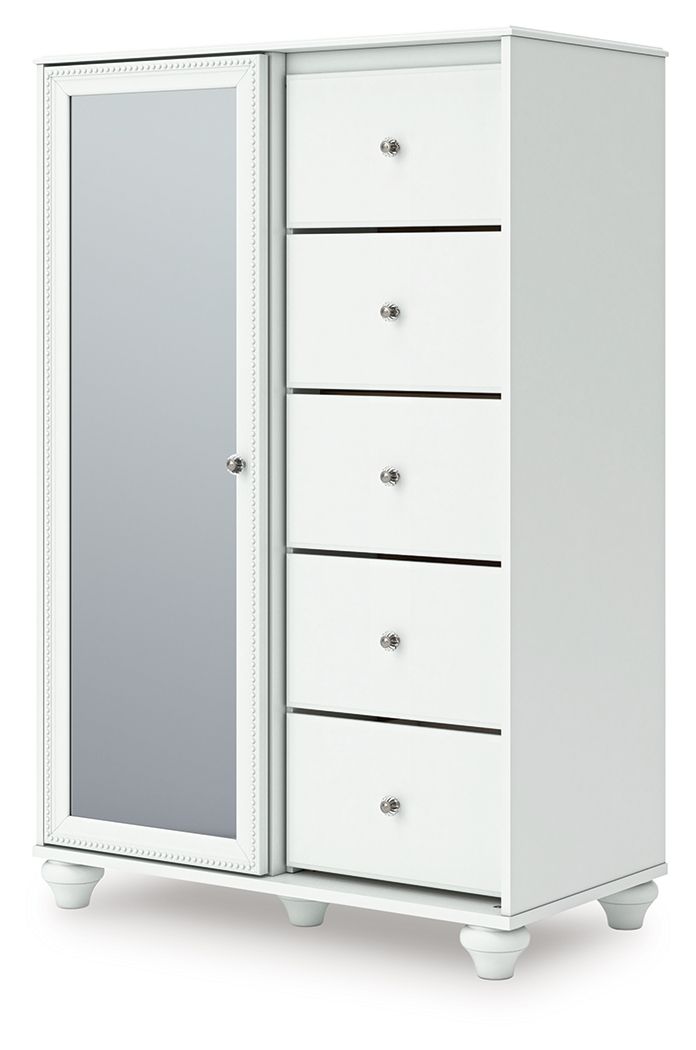 Kozlani - Dressing Chest - White - Hornell Furniture Outlet