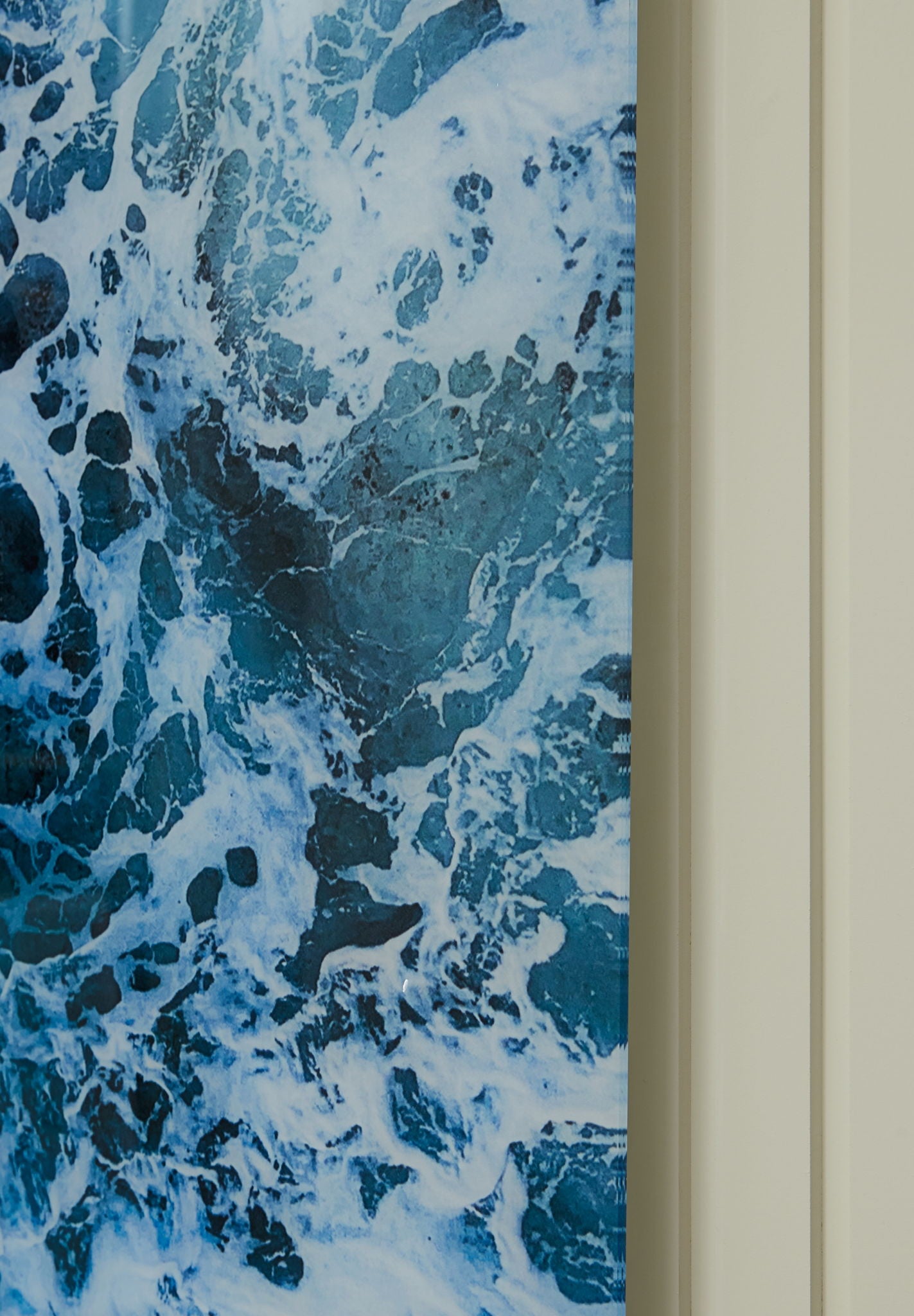 Clemick - Turquoise - Wall Art - Hornell Furniture Outlet
