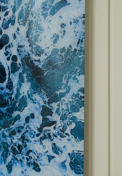 Clemick - Turquoise - Wall Art - Hornell Furniture Outlet