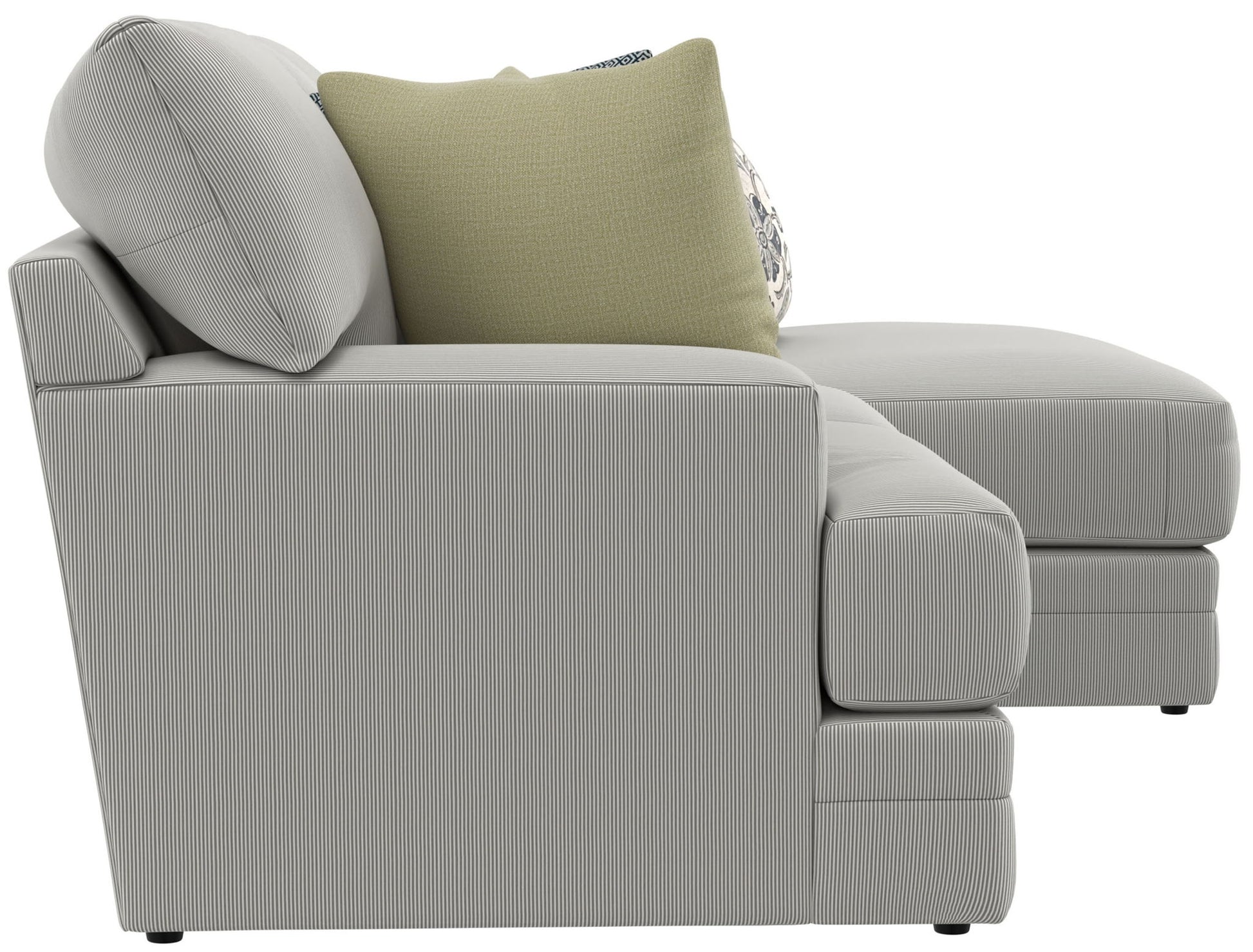 Stockbridge - Sectional With Comfort Coil Seating And 9 Accent Pillows Included - Hornell Furniture Outlet
