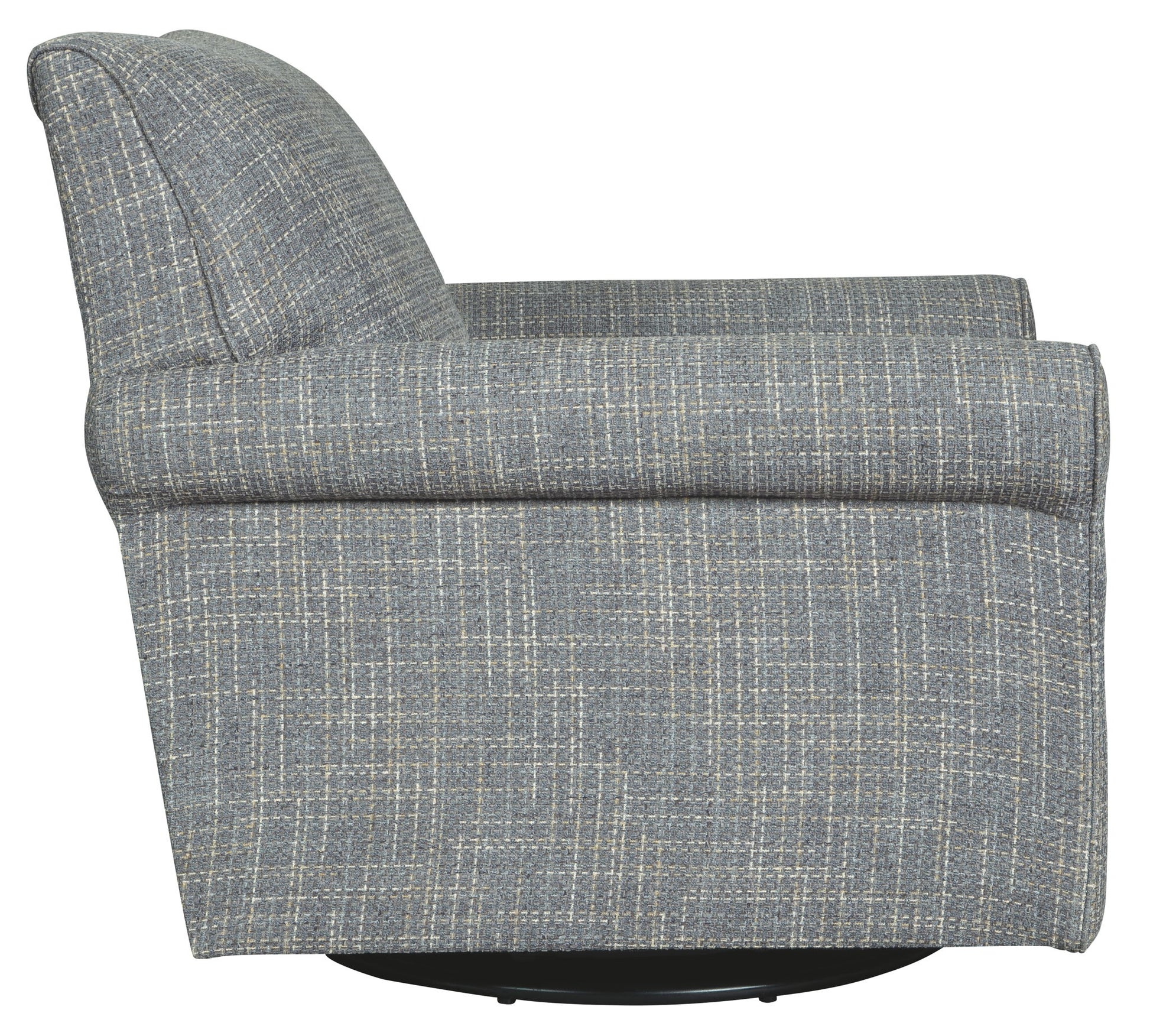 Renley - Ash - Swivel Glider Accent Chair - Hornell Furniture Outlet