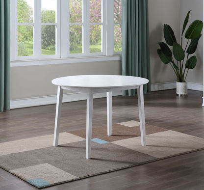 Naples - Drop Leaf Dining Table - White - Hornell Furniture Outlet