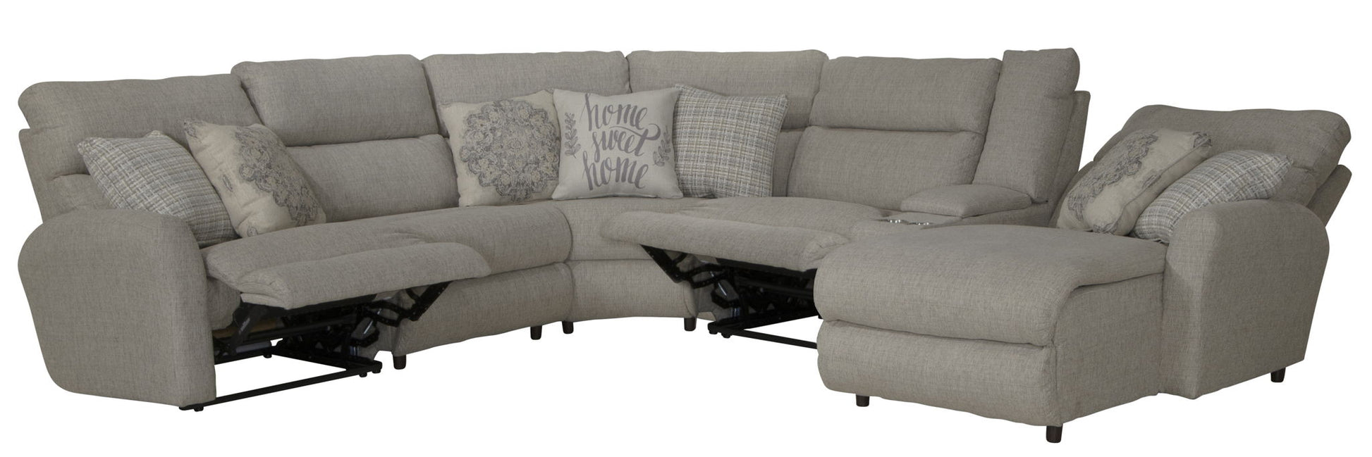 McPherson - Reclining Sectional - Hornell Furniture Outlet