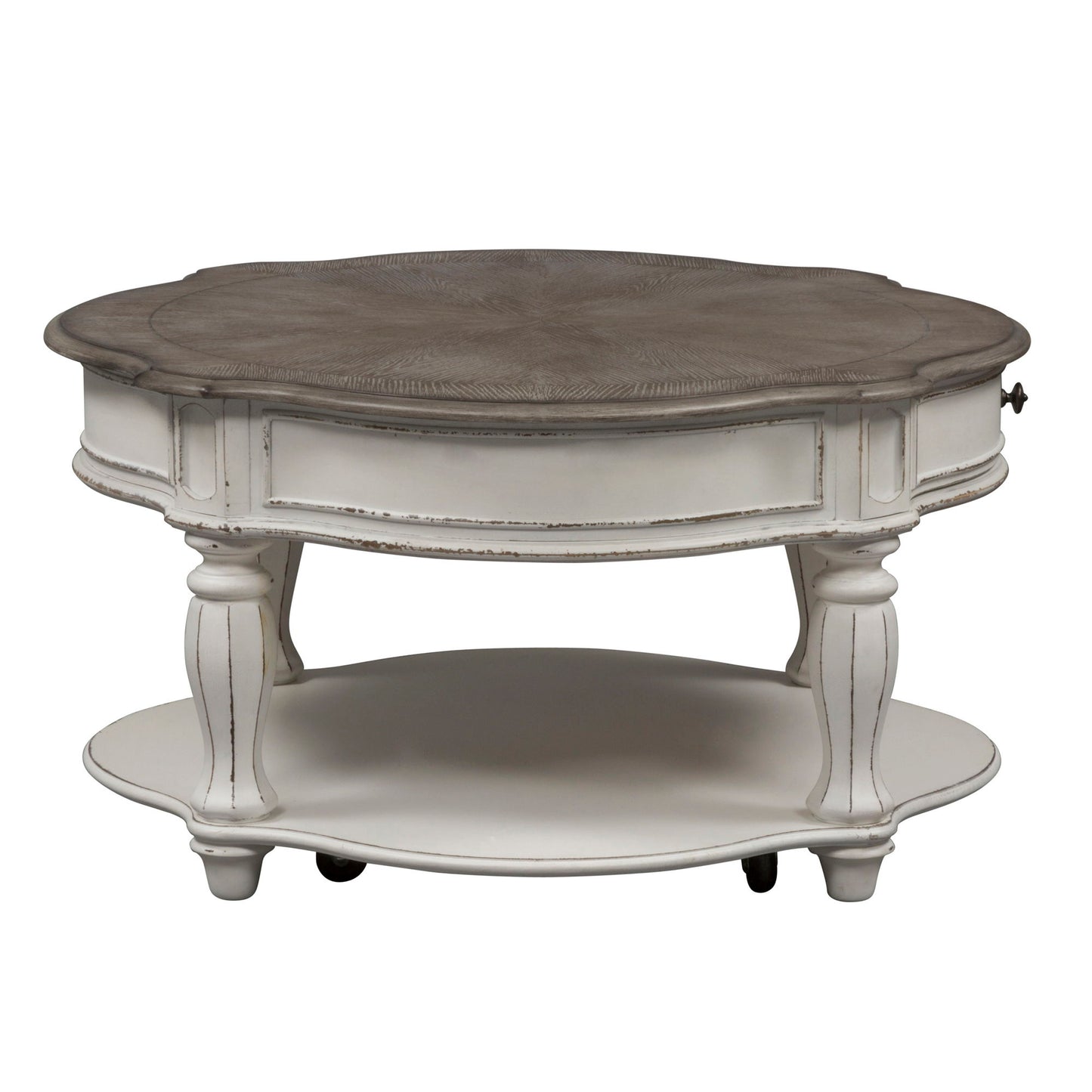 Magnolia Manor - Round Cocktail Table - Hornell Furniture Outlet