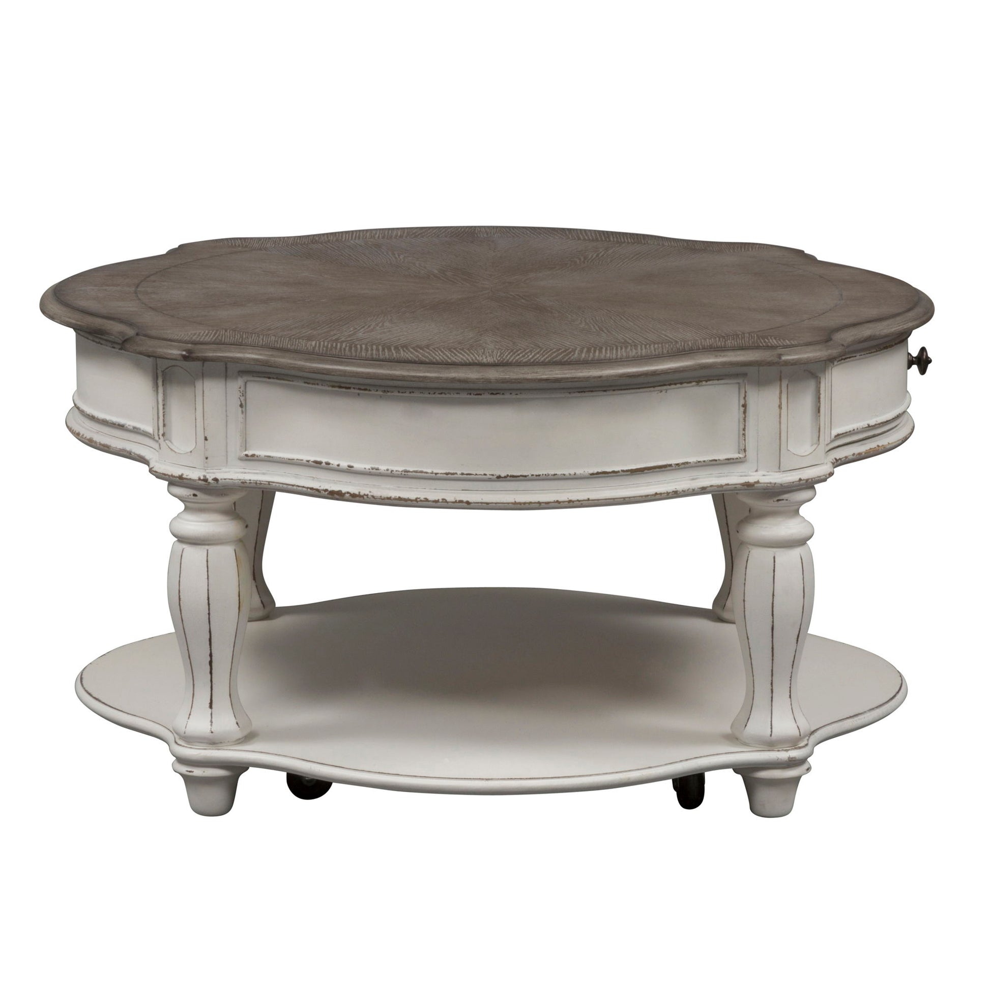 Magnolia Manor - Round Cocktail Table - Hornell Furniture Outlet
