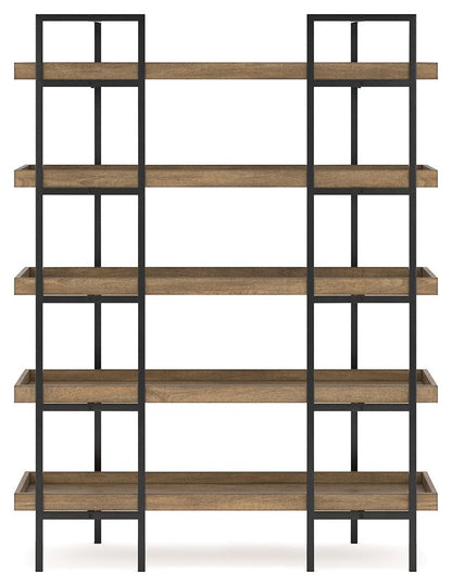 Montia - Light Brown - Bookcase - Hornell Furniture Outlet