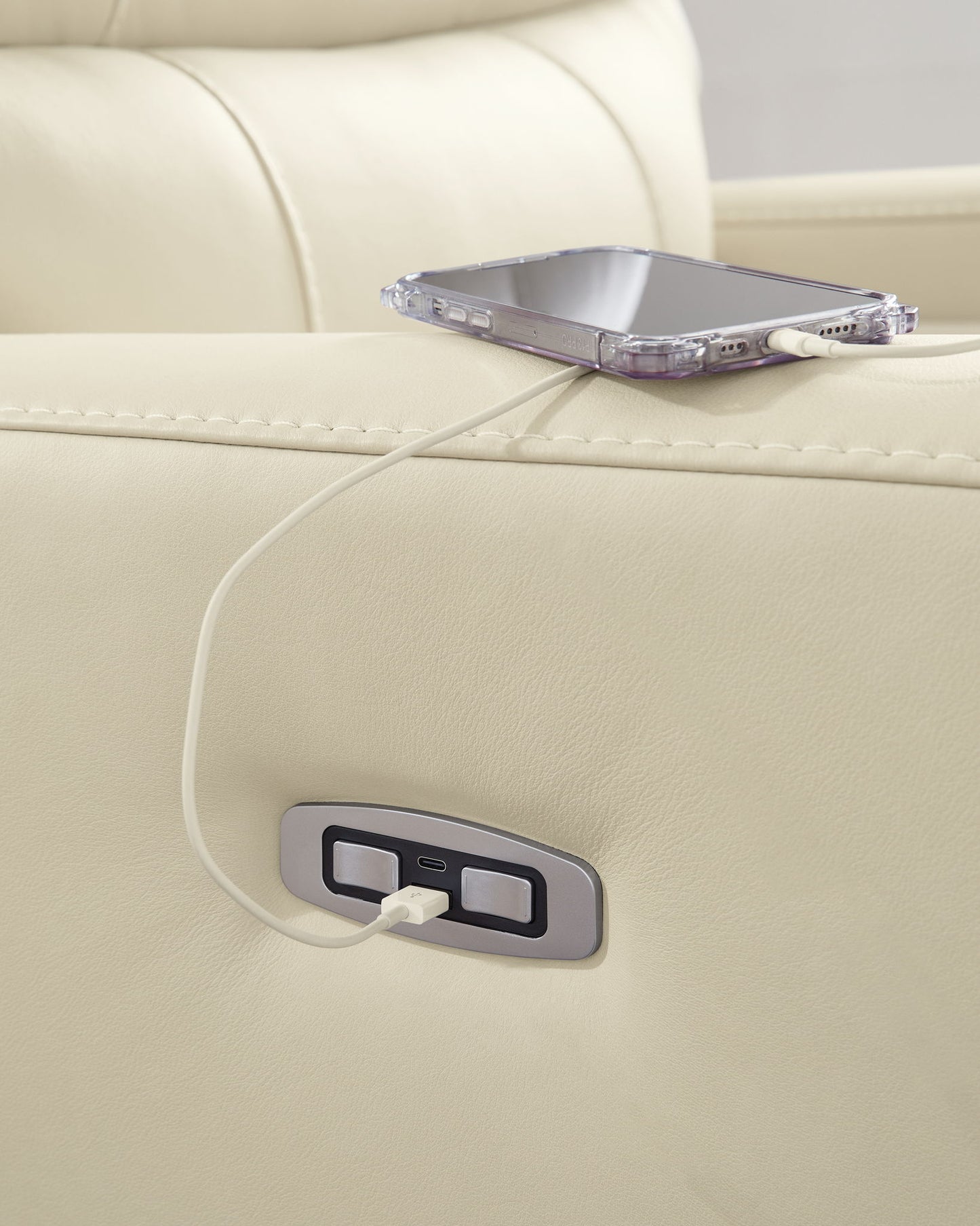 Pennacle Pier - Power Recliner With Adjustable Headrest - Hornell Furniture Outlet