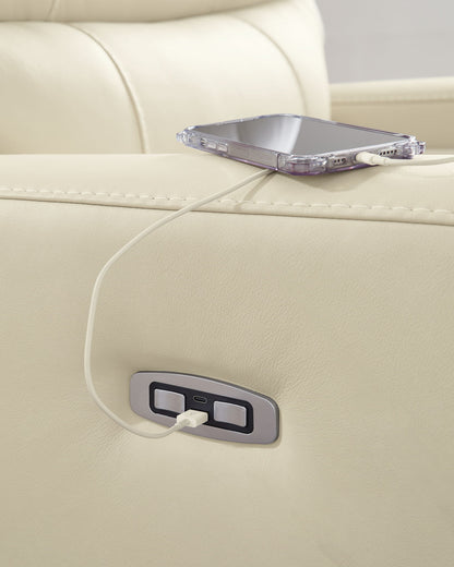 Pennacle Pier - Power Recliner With Adjustable Headrest - Hornell Furniture Outlet