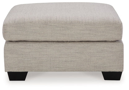 Mahoney - Oversized Accent Ottoman - Hornell Furniture Outlet