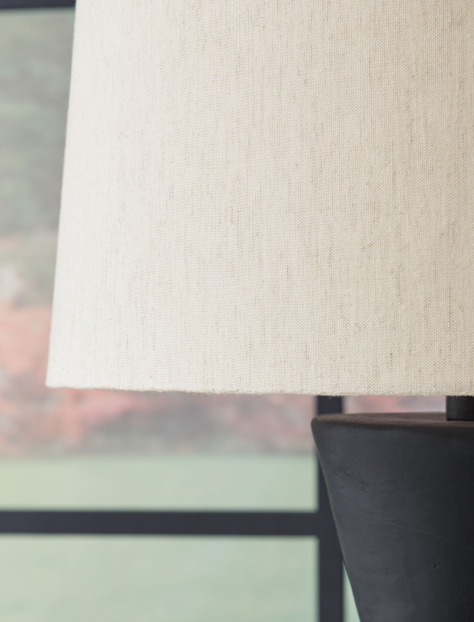 Scarbot - Distressed Black - Paper Table Lamp (Set of 2) - Hornell Furniture Outlet