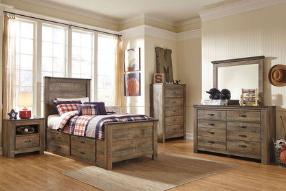 Trinell - Panel Bed - Hornell Furniture Outlet