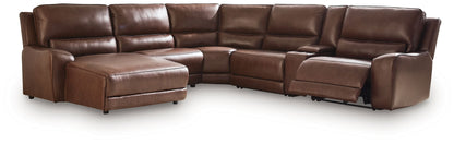DeepWakes - Power Reclining Sectional - Hornell Furniture Outlet