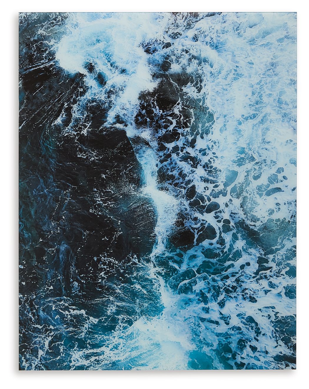 Clemick - Turquoise - Wall Art - Hornell Furniture Outlet