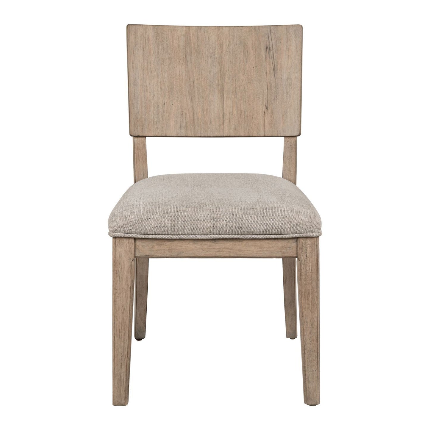 Proximity Place - Panel Back Side Chair (RTA) - Brown - Hornell Furniture Outlet