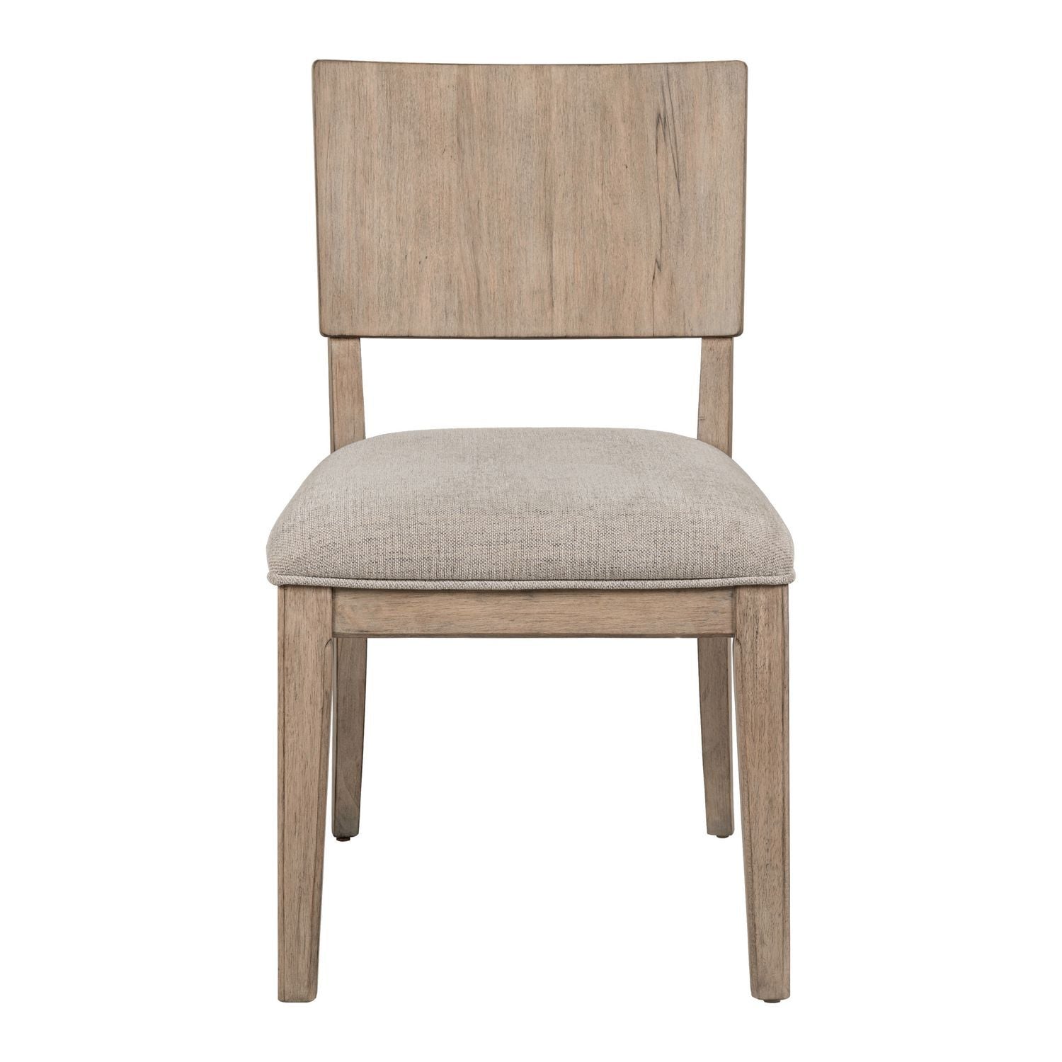 Proximity Place - Panel Back Side Chair (RTA) - Brown - Hornell Furniture Outlet