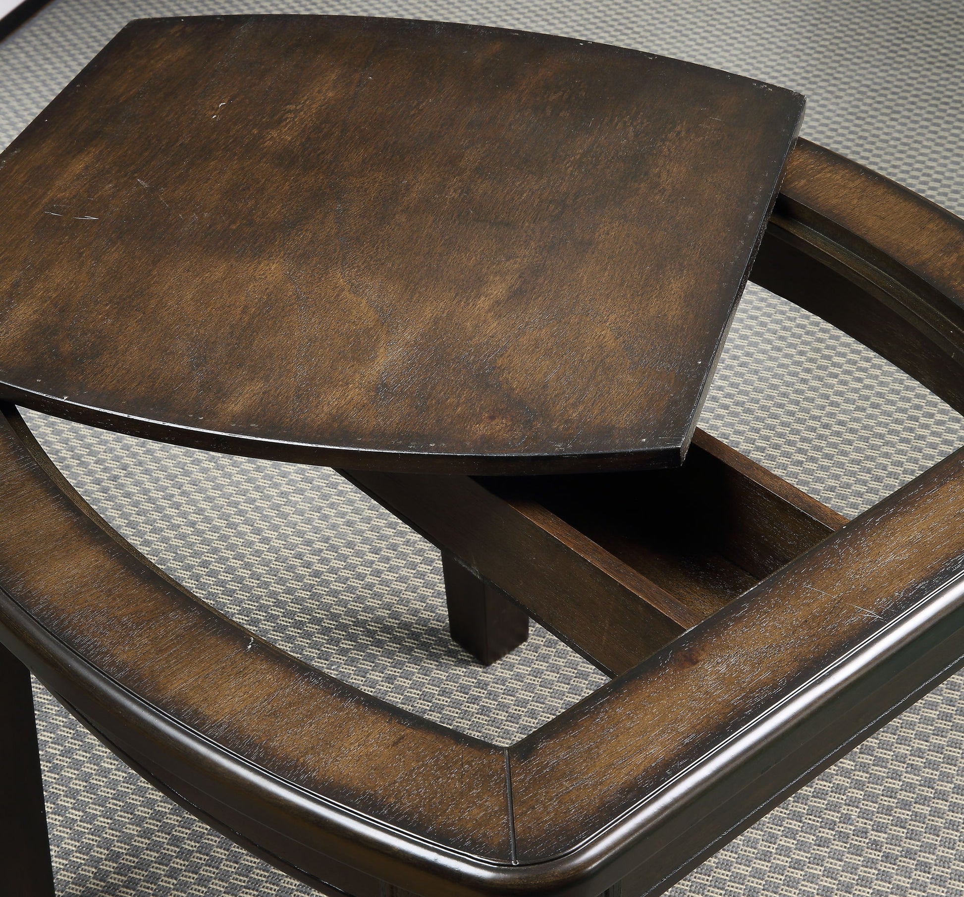 Diletta - Game End Table - Brown - Hornell Furniture Outlet