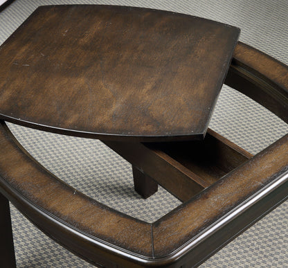 Diletta - Game End Table - Brown - Hornell Furniture Outlet