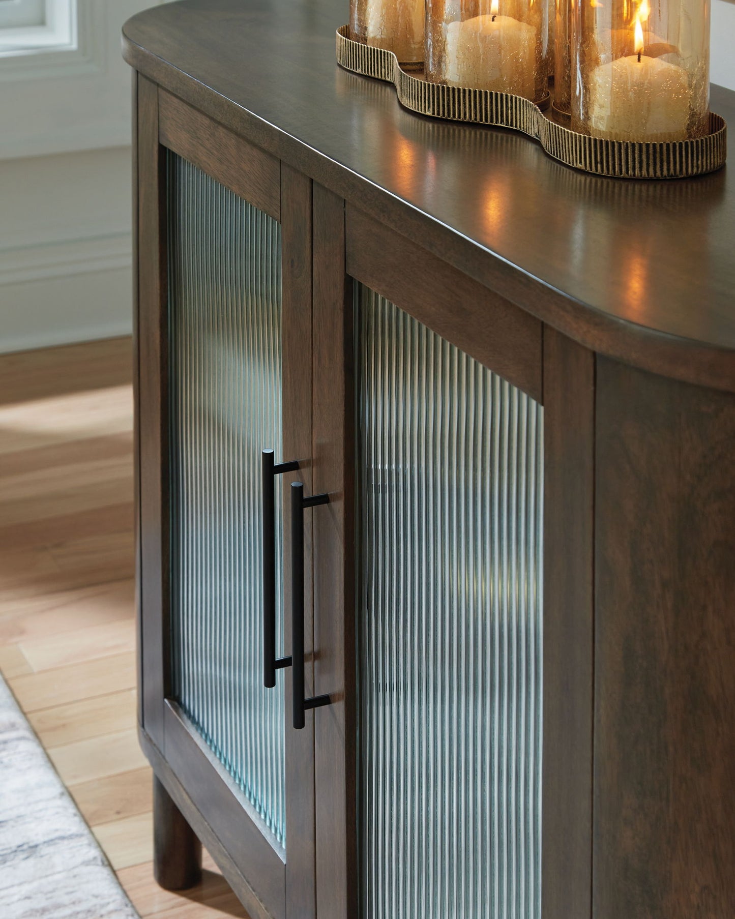 Mayridge - Medium Brown - Accent Cabinet - Hornell Furniture Outlet