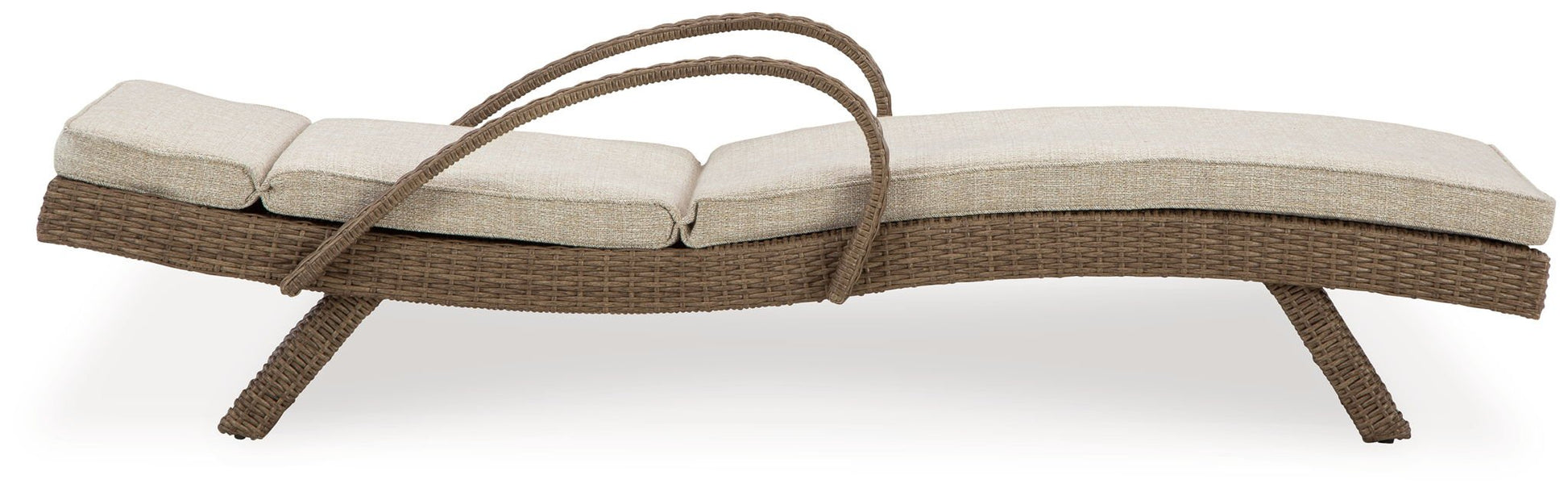 Beachcroft - Beige - Chaise Lounge With Cushion - Hornell Furniture Outlet