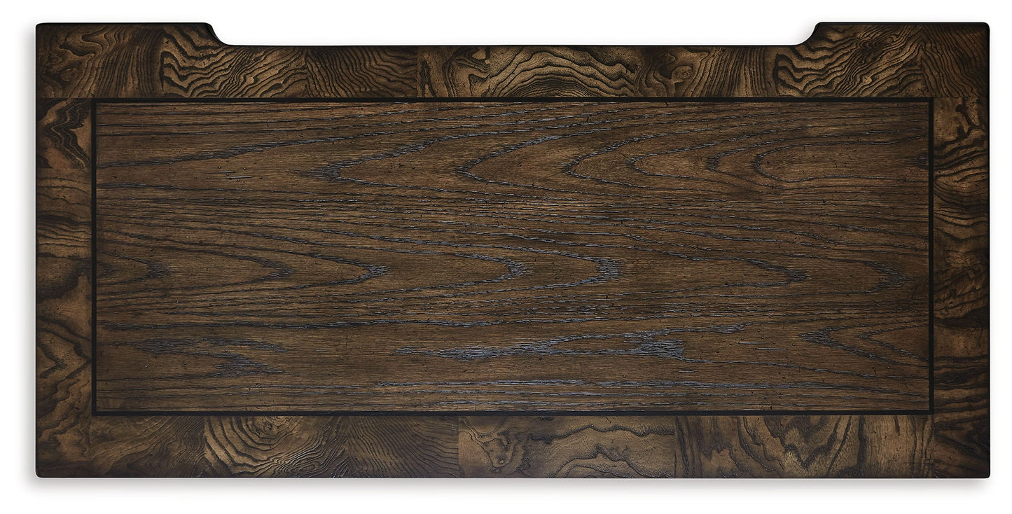 Maylee - Dark Brown - Five Drawer Chest - Hornell Furniture Outlet