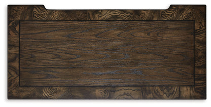 Maylee - Dark Brown - Five Drawer Chest - Hornell Furniture Outlet