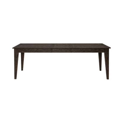 Midland Falls - Rectangular Leg Table - Dark Brown - Hornell Furniture Outlet