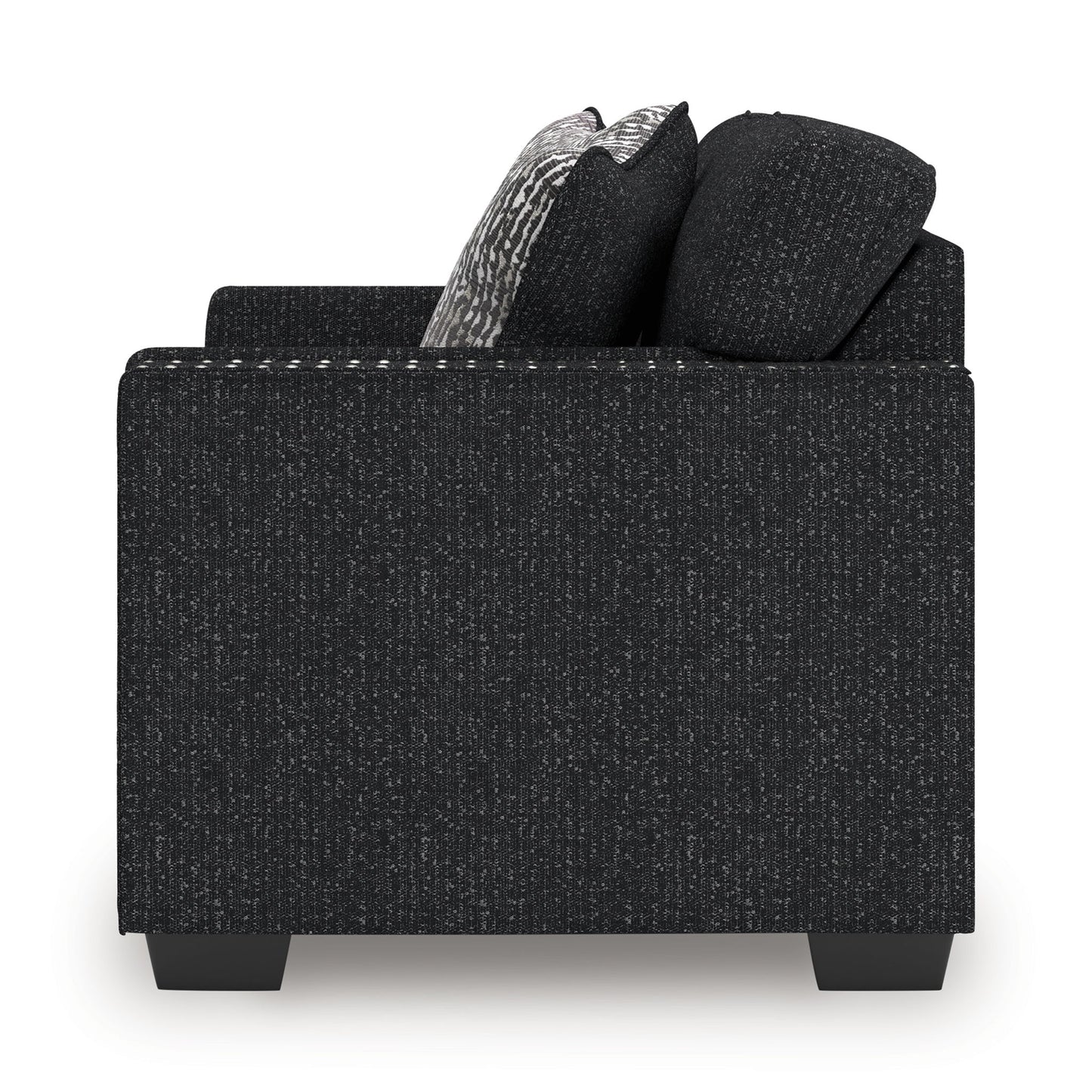 Jasmine Peaks - Coal - Loveseat - Hornell Furniture Outlet