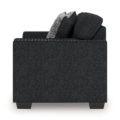 Jasmine Peaks - Coal - Loveseat - Hornell Furniture Outlet