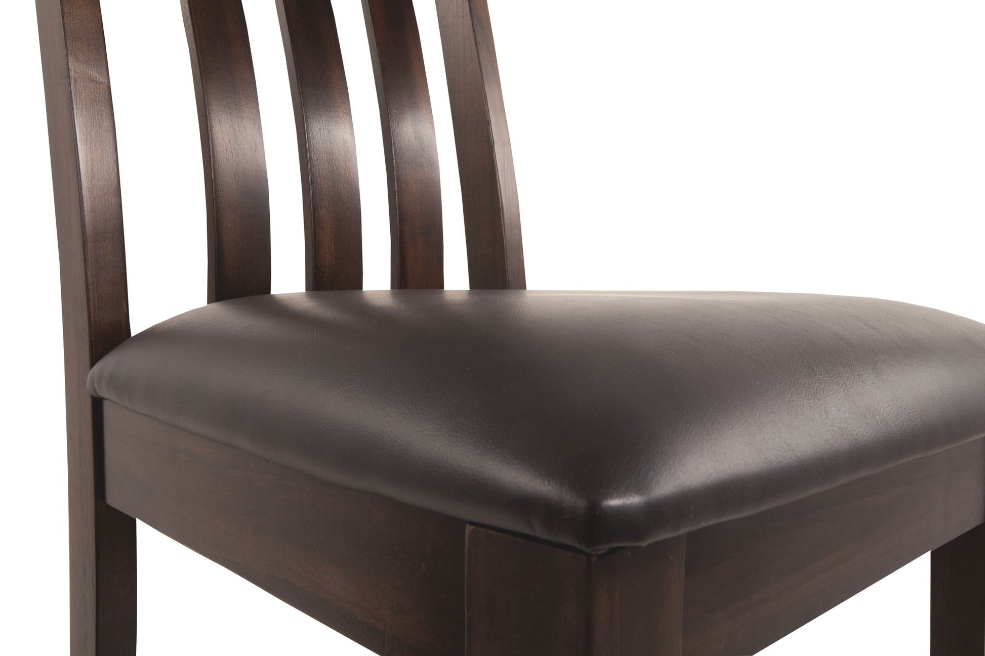 Haddigan - Dark Brown - Dining UPH Side Chair (Set of 2) - Hornell Furniture Outlet